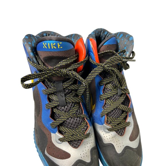 Nike Zoom Hyperfranchise XD Mens Size 9 Blue Gray Basketball Shoes Sneakers - Picture 5 of 12